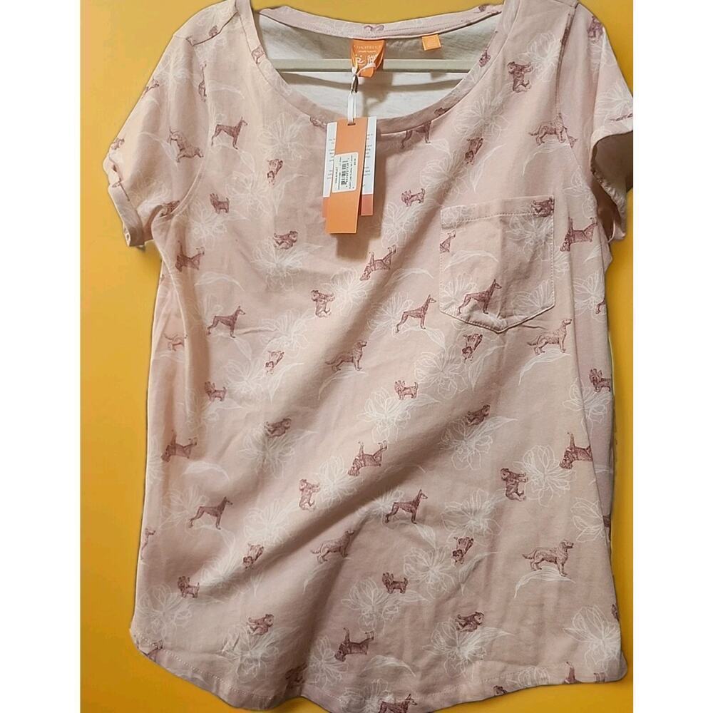 Con.Struct Shirt Short Sleeve Quick‎ Dry Canine Small A127 New Oversized NWT